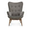 Ensemble de chaise longue et repose-pieds Contour