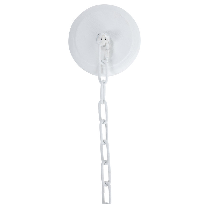 Snow 16 - Light Candle Style Chandelier, Plaster White