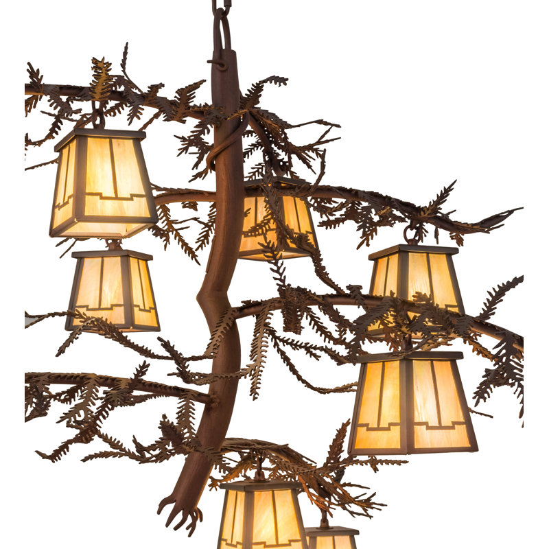 Lustre 10 lumières uniques Roldao