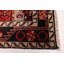Tapis noir, rouge Anadol 4 pi 5 po x 7 pi 3 po