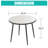 Johnella Round 35.4'' Outdoor Dining Table-1151495830-1168660837