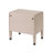 Denbo Modern Classic 2-Drawer Nightstand with Tapered Legs-1904231839