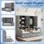 Wooden Daybed with Desk, Cabinets, Open Shelves & Storage Drawers, Multifunctional Bed-40319123-40319212
