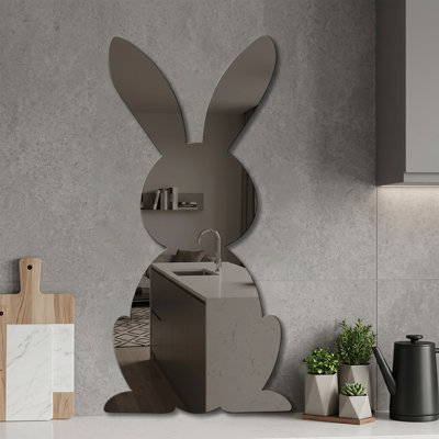 Miroir d'appoint Rabbit Silhouette