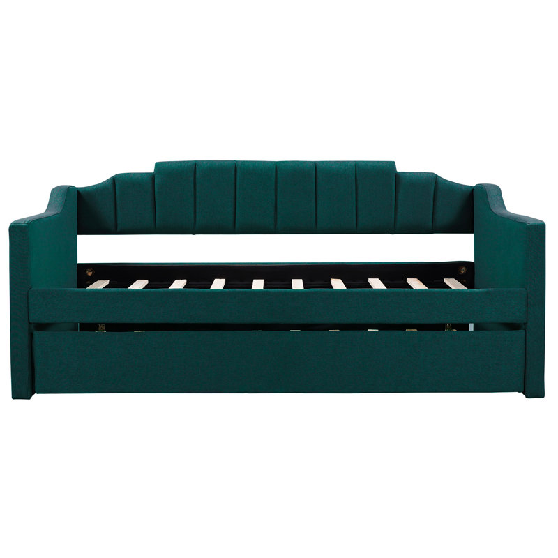 Daybed with Trundle, Dark Green