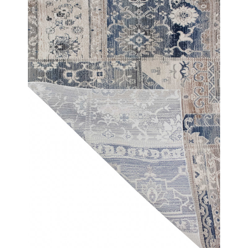 Morvant Patchwork Indoor Rug, Rectangle 3' x 5'3"