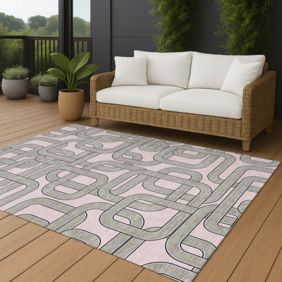 Tapis pour enfants intérieur / extérieur lavable à la machine Chantille ACN2764
