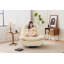 Fauteuil inclinable en cuir Albia-869990386