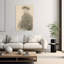 Autoportrait, 1857, impression d'art abstrait contemporain, style impressionniste.-837367580