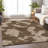 Premium Machine Washable Prisco Brown Rug-2095678358