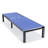 Marlin Modern Aluminum Outdoor Reclining Chaise Lounge - Weather-Resistant Sling Patio Chair for Poolside & Sunbathing-943377676-943377679