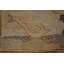Tapis ivoire American Hooked Antique