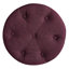 Tabouret rond capitonné Elle Decor-24099451