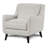 32.4" W Transitional Accent Chair, Stripe Multi