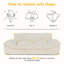 Lit pour chien de 40,2 po de largeur, canapé de compression pour chien avec coussin antidérapant, aucun assemblage requis-15549017