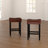 Lorraine Upholstered Counter Stool with Solid Wood Frame-1188430500