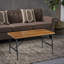 TABLE BASSE BOIS + MÉTAL
