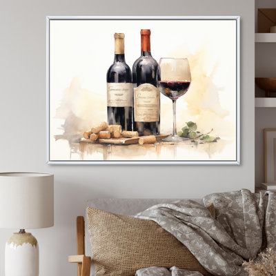 Nebbiolo Nuance I - Wine Wall Art Living Room