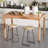 Keonda 27.5" Indonesia Teak Wood Dining Table
