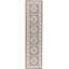 Hand-Knotted High-Quality Rose and Gold Runner