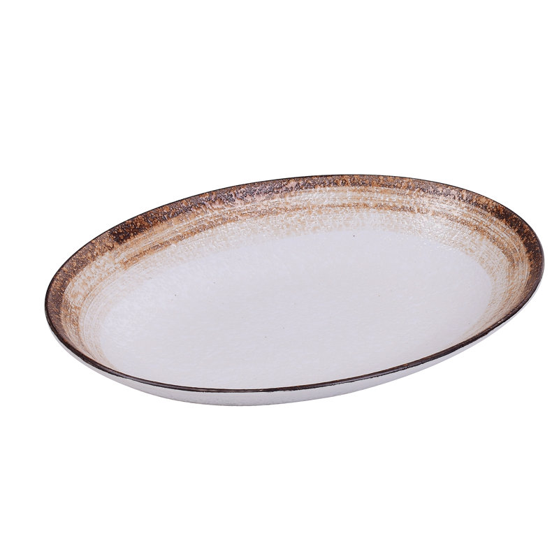 Assiette plate 14 po Rockeye