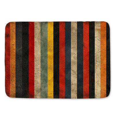 Tapis de bain à rayures