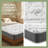 6 Inch All-Foam Mattress with Bamboo Cooling Cover for Enhanced Support and Breathability | Made in USA-210224872