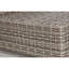Ensemble modulaire de patio 8 pièces en osier toutes saisons