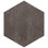 Brickyard Hex 8-1/2 In. X 9-7/8 In. Porcelain Rustic Wall & Floor Tile