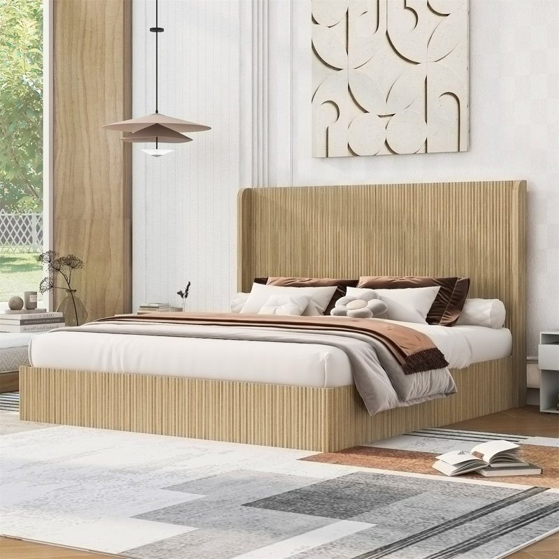 Lit plateforme Wood