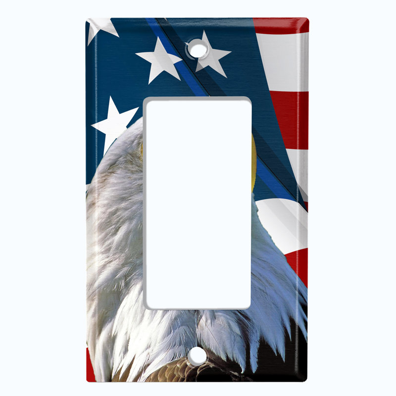 Plaque murale décorative / bascule Patriot Eagle
