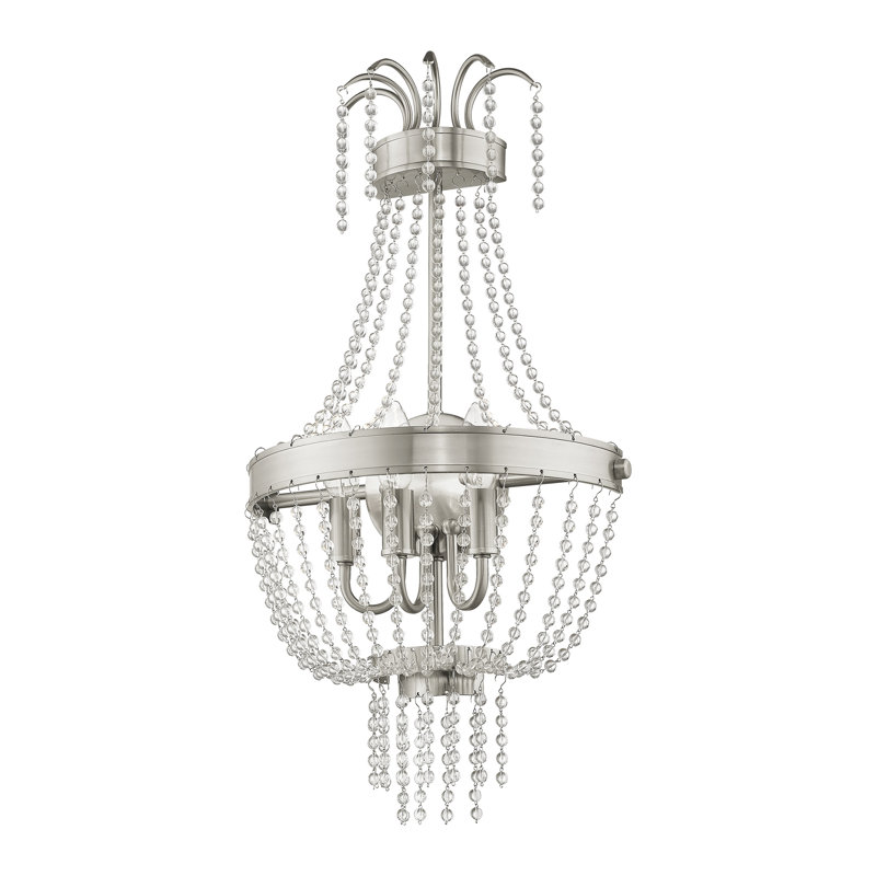 Rachedi Wall Sconce, Brushed Nickel