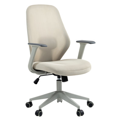 Ergonomic Swivel Mid-Back Packston Chair with Adjustable Lumbar Support and Tilt Function