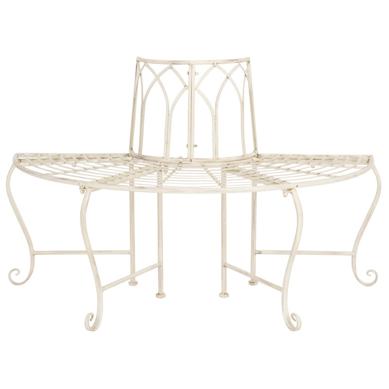 Banc en fer forgé Hounsfield, Blanc antique