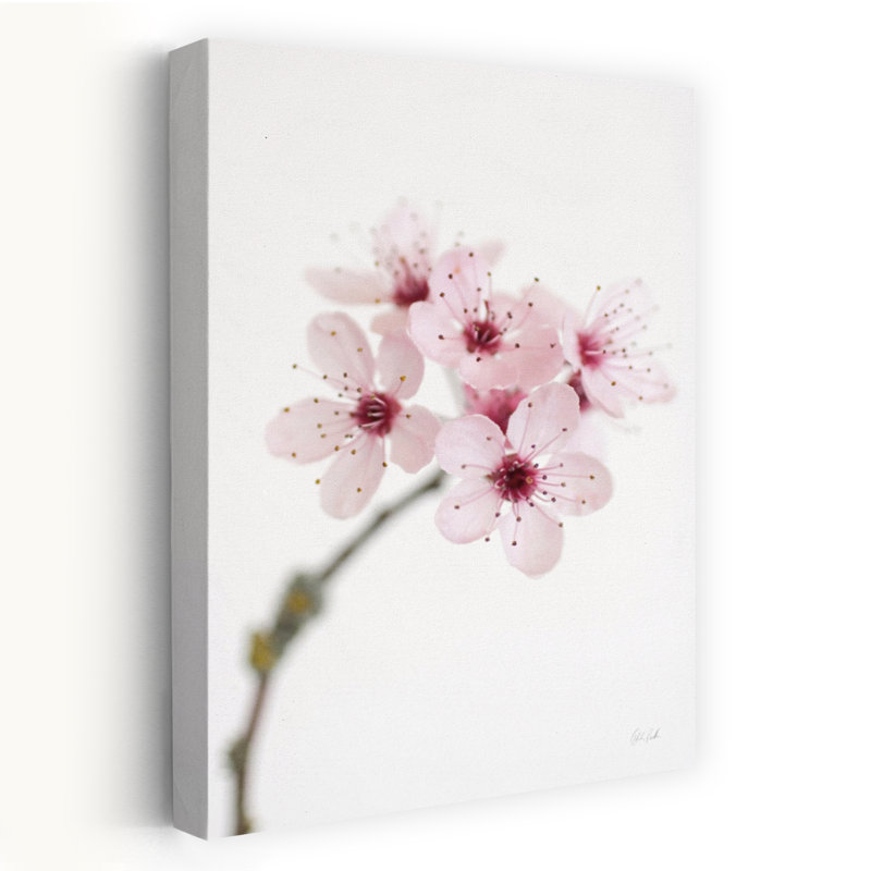 Fleur de cerisier contemporaine, H 36 po x l 24 po
