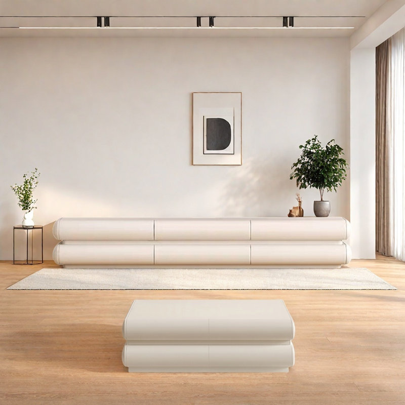 Le meuble télé et la table basse sont durables