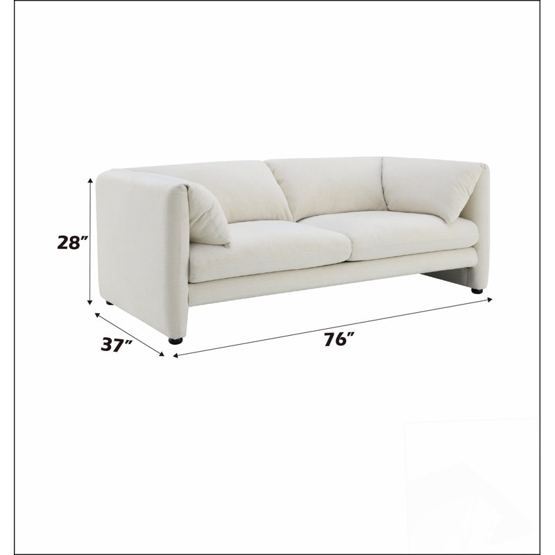 Causeuse beige