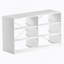 Commode 6 tiroirs avec tiroirs en tissu-1047807895