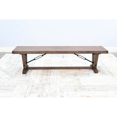 Ameet Solid Wood Bench