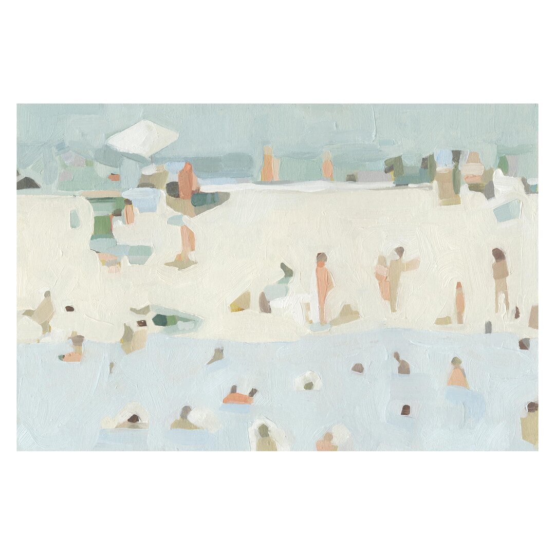 Strukturierte Tapete Sandbank in the Sea I 1,9 m x 288 cm