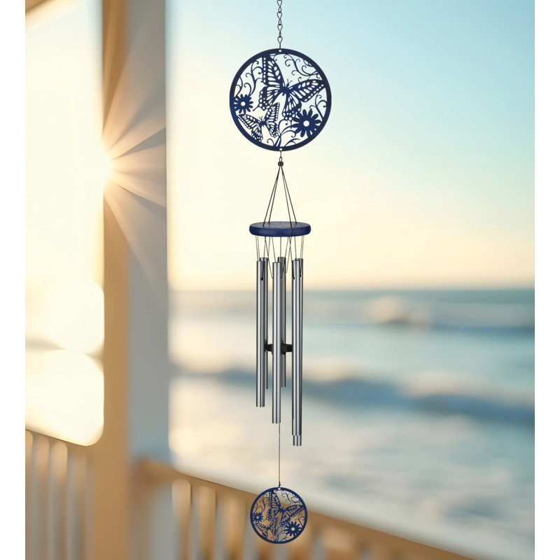 Carillon treillis 30 po - papillon