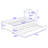 Wood Platform Bed with Headboard and Twin Trundle-1214910690-1214910691