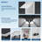 Reinforced Frame Metal Outdoor Storage Storage Unit-128120490