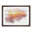 Sunset over the Hills in Abstract - Picture Frame Graphic Art Print-55724480-55724478