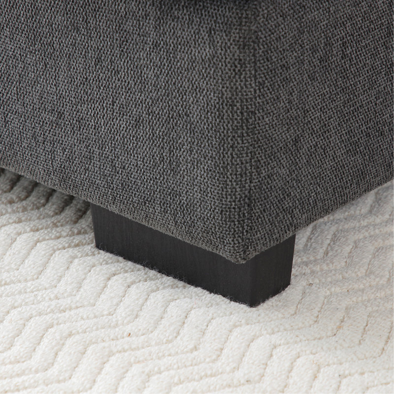 130"  U-Shaped Sofa With Console