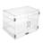 3 Tiers Clear Acrylic Bakery Pastry Display Canbinet
