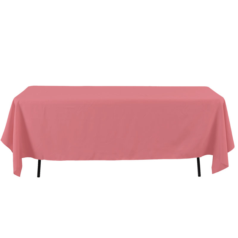 Kennedale Tablecloth, Coral, 60" x 126"
