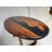 Walnut Oval Solid Wood Dining Table
