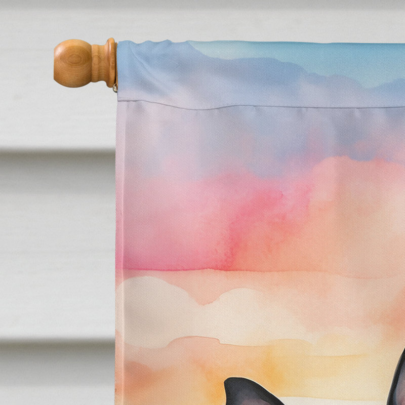 Double Sided 40'' H x 28'' W Polyester Valentine's Day House Flag