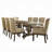 ACME Landon Dining Table w/Leaf, Salvage Brown